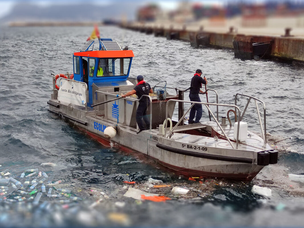 Limpieza de aguas portuarias
